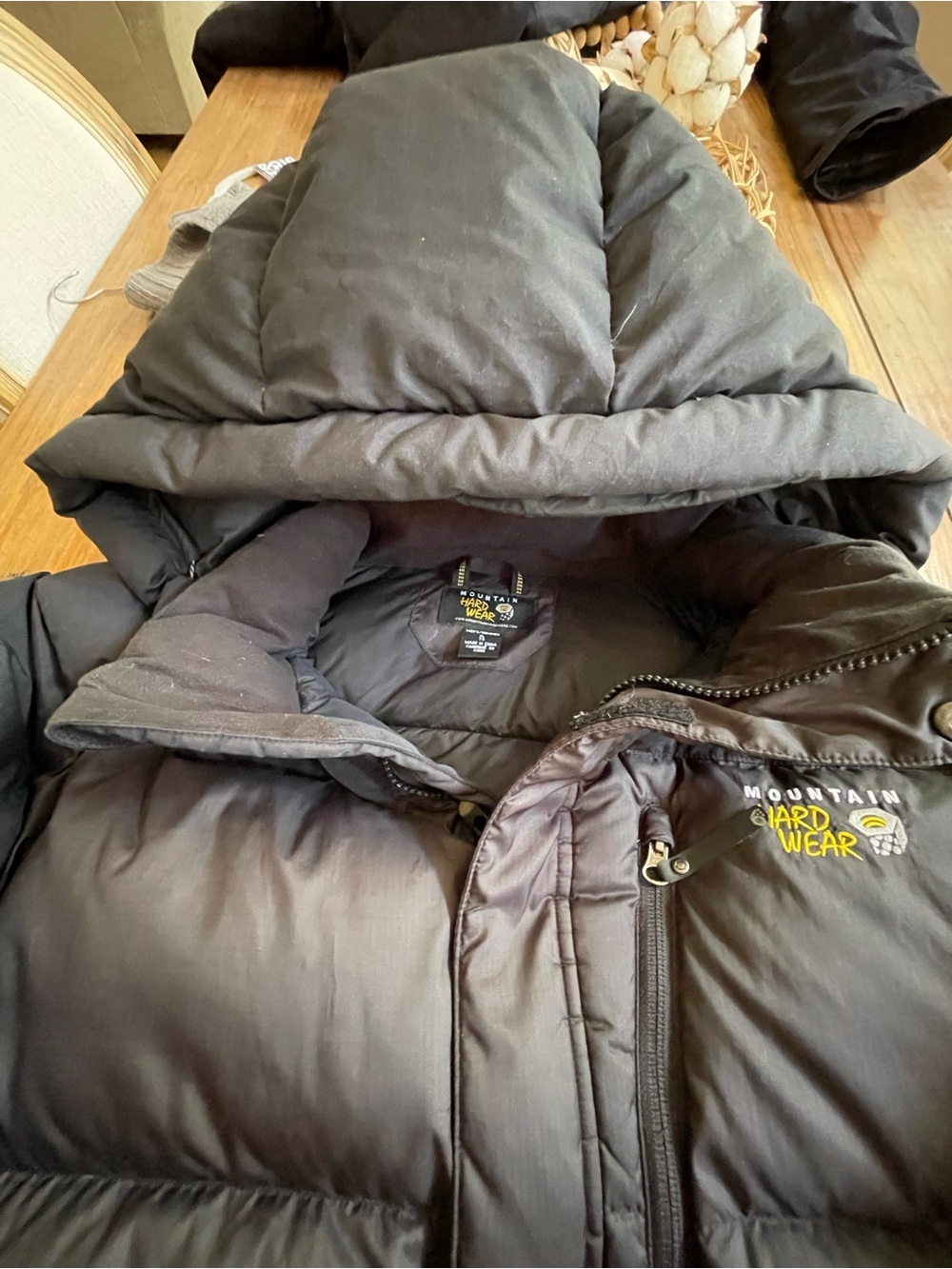 MOUNTAIN HARDWEAR SUBZERO 650 PRO DOWN PARKA EXCELLENT CONDITION MENS XL PTP 26